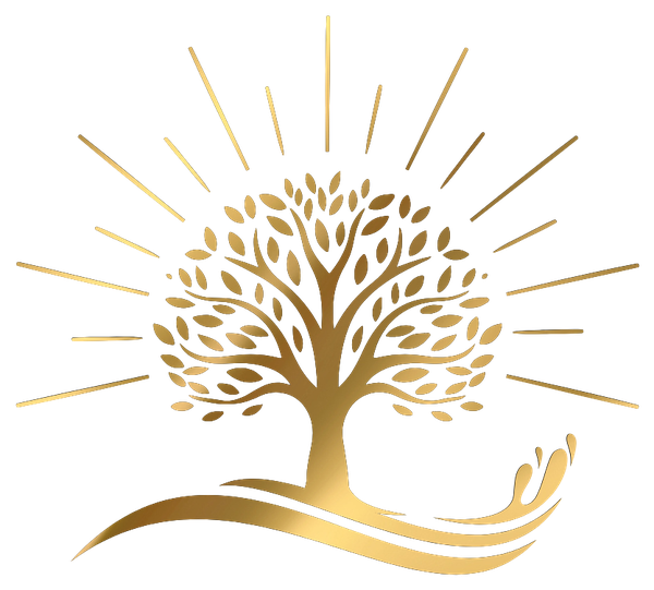 Przystań Duszy — logo, złote drzewo życia